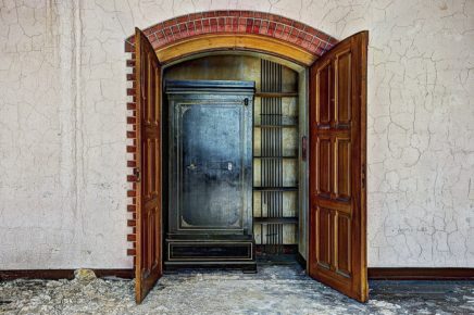 open door to safe