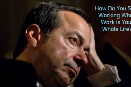 How do you stop working? work