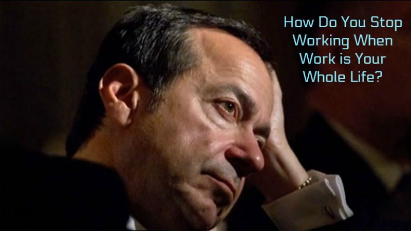 How do you stop working? work