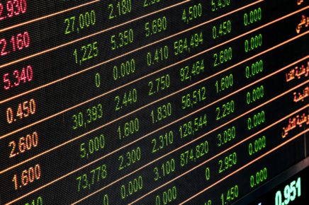 Stock Market Trading Screen
