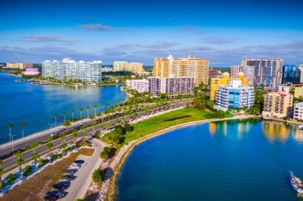 Ringling Bridge of Sarasota, FL - Dave Kennon